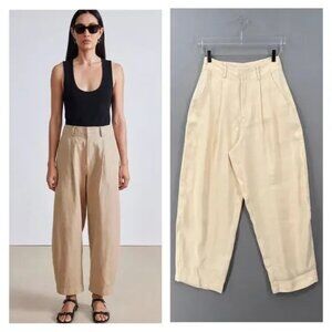 APIECE APART Bari Crop Trouser Pant Womens 4